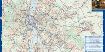 Будапешт ночной автобус карте