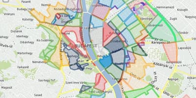 Парковки в Будапеште карте