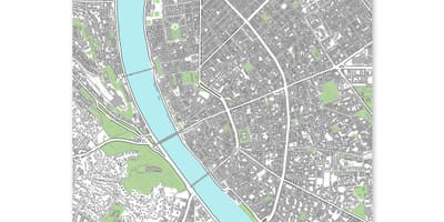 Карта Будапешта печатать карту 