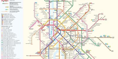 Будапешт общественный транспорт карте