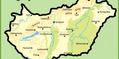 Budapesta карте