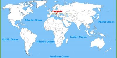 Карта мира Венгрия Будапешт